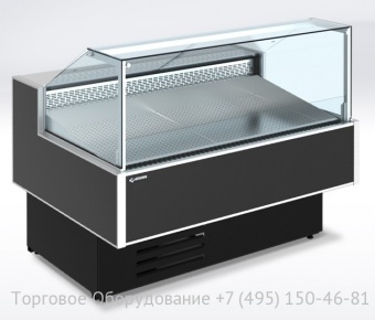 Холодильная витрина Cryspi Gamma Quadro SN FISH 1800 LED